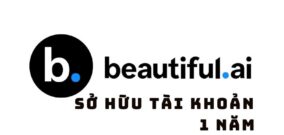 Tài Khoản BEAUTIFUL.AI Edu 1 Năm Gía Tốt