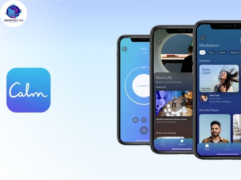 Tài khoản Calm Premium mua tại Shoptot