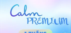 Mua tài khoản Calm Premium 1 tháng với giá tiết kiệm