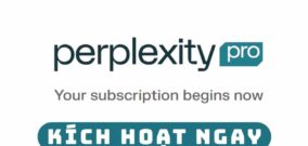KÍCH HOẠT Tài Khoản PERPLEXITY Pro 1 Tháng Chính Chủ