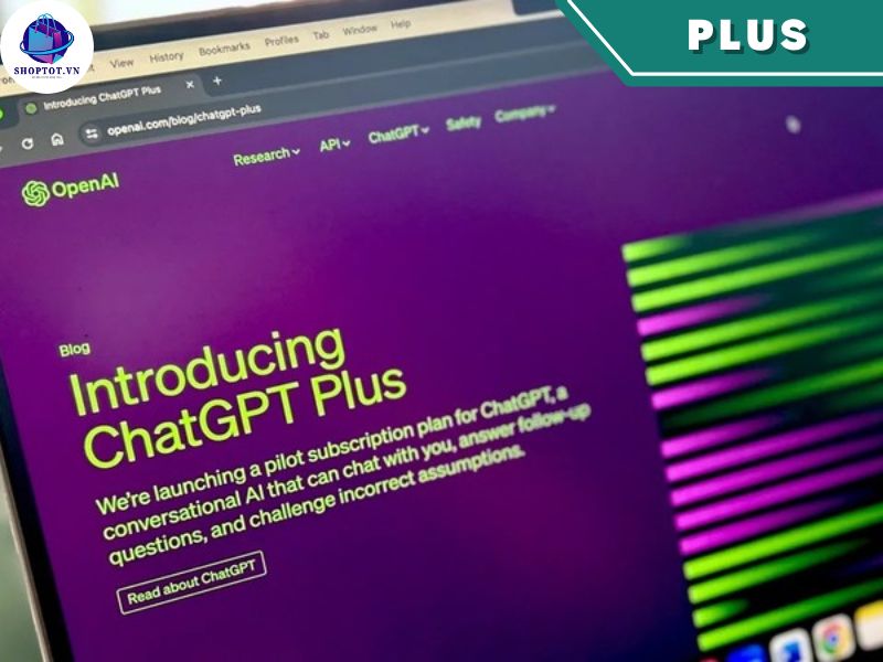 Giới thiệu tài khoản chatgpt plus