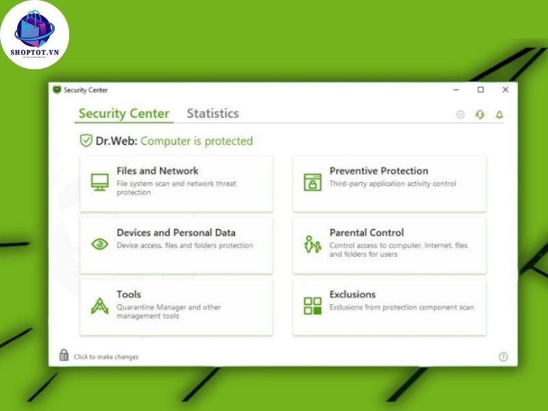 Tính năng nổi bật của Dr.Web Security Space
