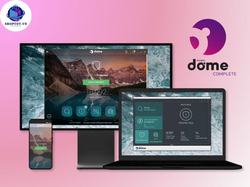 Panda Dome Complete là giải pháp bảo mật toàn diện